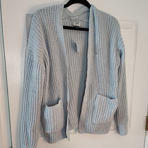American Eagle Outfitters Sweaters - American Eagle Outfitters Light Blue Women's Cardigan